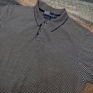 Real Vintage Ralph Lauren Made In Italy Of Italian Yarn Cotton Polo Size L